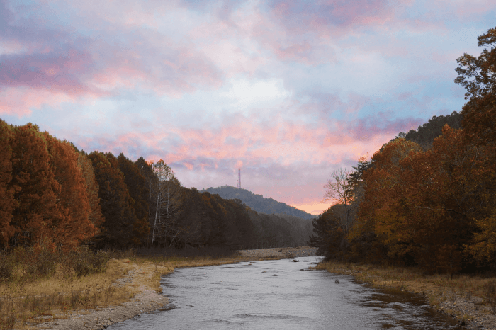 Hiking trails broken bow