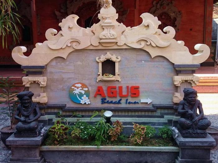 Agus beach inn bali indonesia