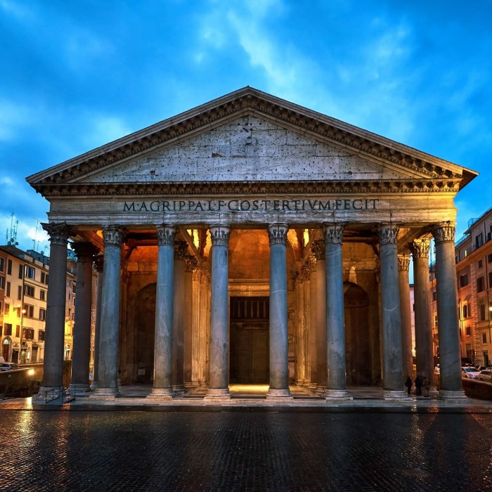 Pantheon rome roman ancient building traveldigg via