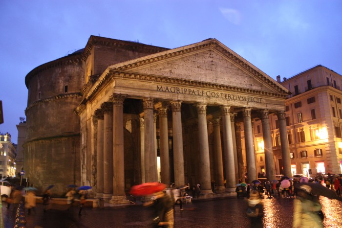 Pantheon rome italy locationscout andrey back