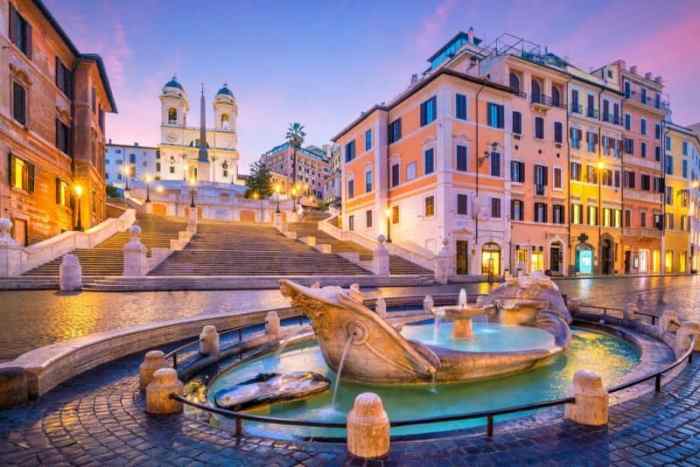 Rome map hotel stay neighborhoods hotels areas where places