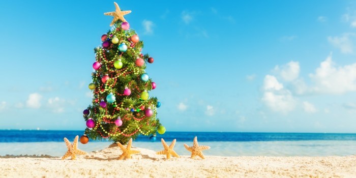 Beach holidays in december