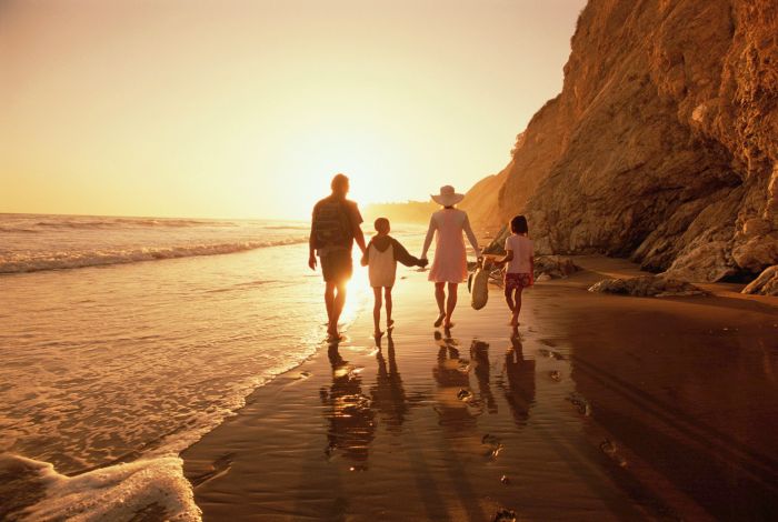 Best family vacation spots with a beach