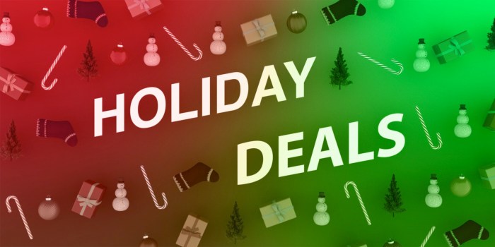 Late holiday deals