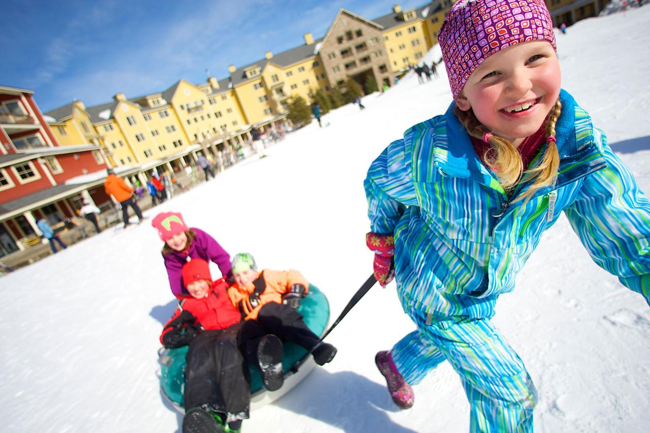 Best family vacation spots in winter