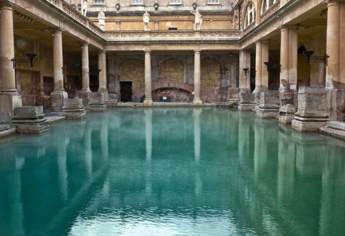 Roman baths in rome