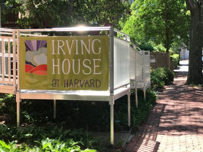 Irving harvard house book nearby places