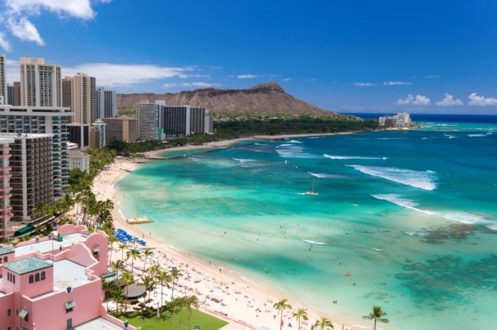 Honolulu oahu beach urlaubsparadies hawai getinfolist waikiki metropolen hauptstadt