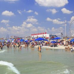 Beaches nj strand playa atlantic weather vacaciones cheapism wolfeboro océano