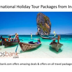 Cheap international holiday packages including flights