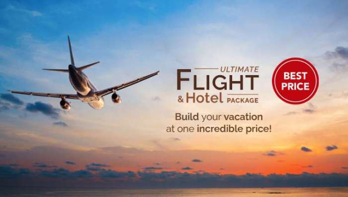 Flight and accommodation packages