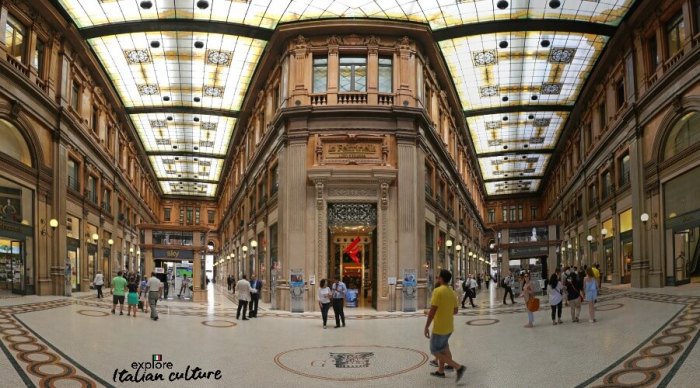 Shopping malls in rome