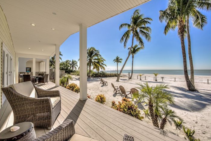 Beach front getaway