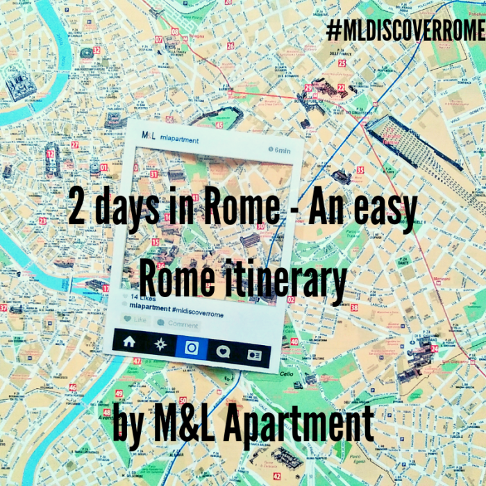 Rome itinerary weekend days walking gretastravels two main will italy interest able points