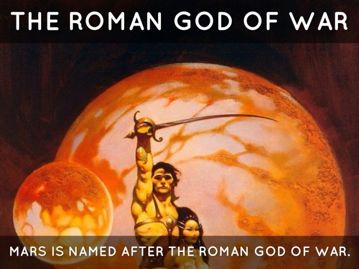 Who was the roman god of war