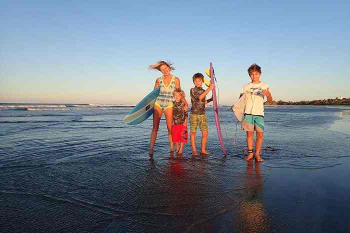 Family surf vacations