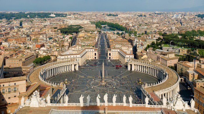 Saint peter square rome attractions preview