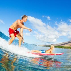 Family surf vacations