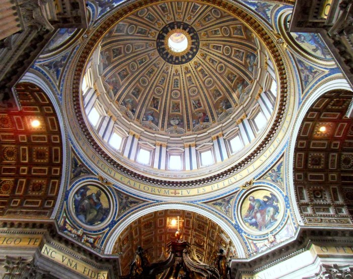 Who designed st peter's basilica