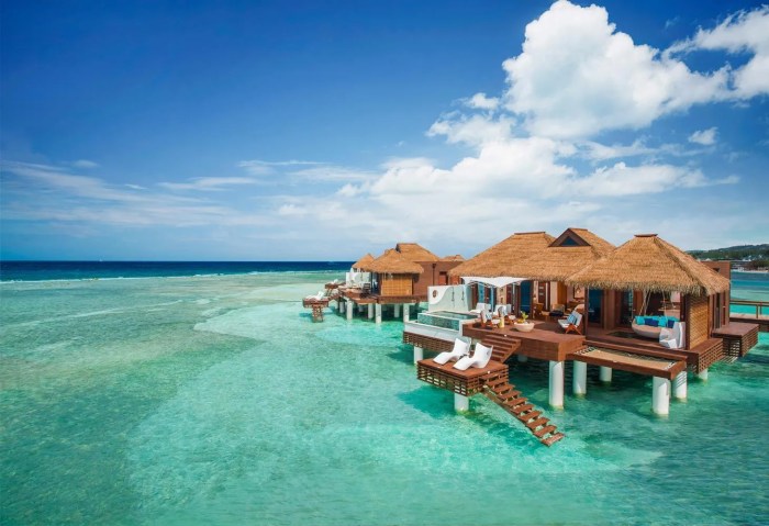 Overwater montego bungalows inclusive