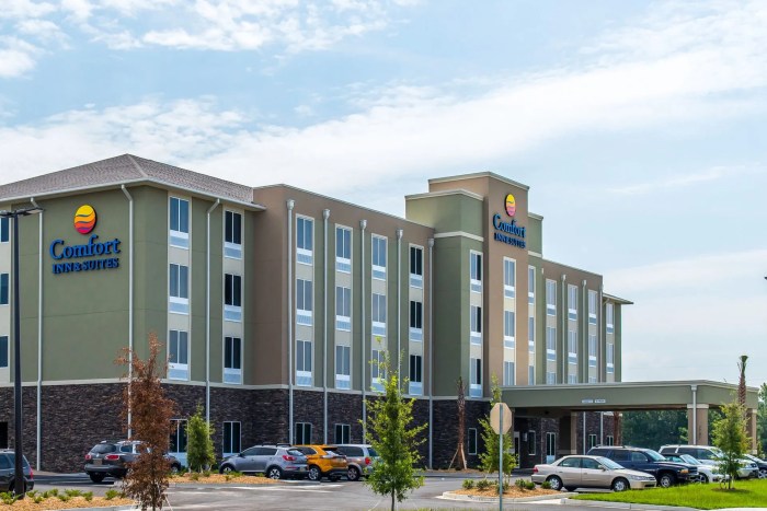 Comfort inn and suites hotel chain