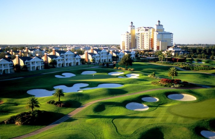 Seaside golf vacations